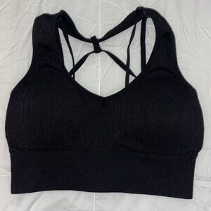 NVGTN Black sports bra